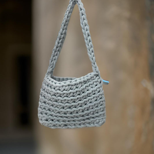 Cartera en Macro Crochet