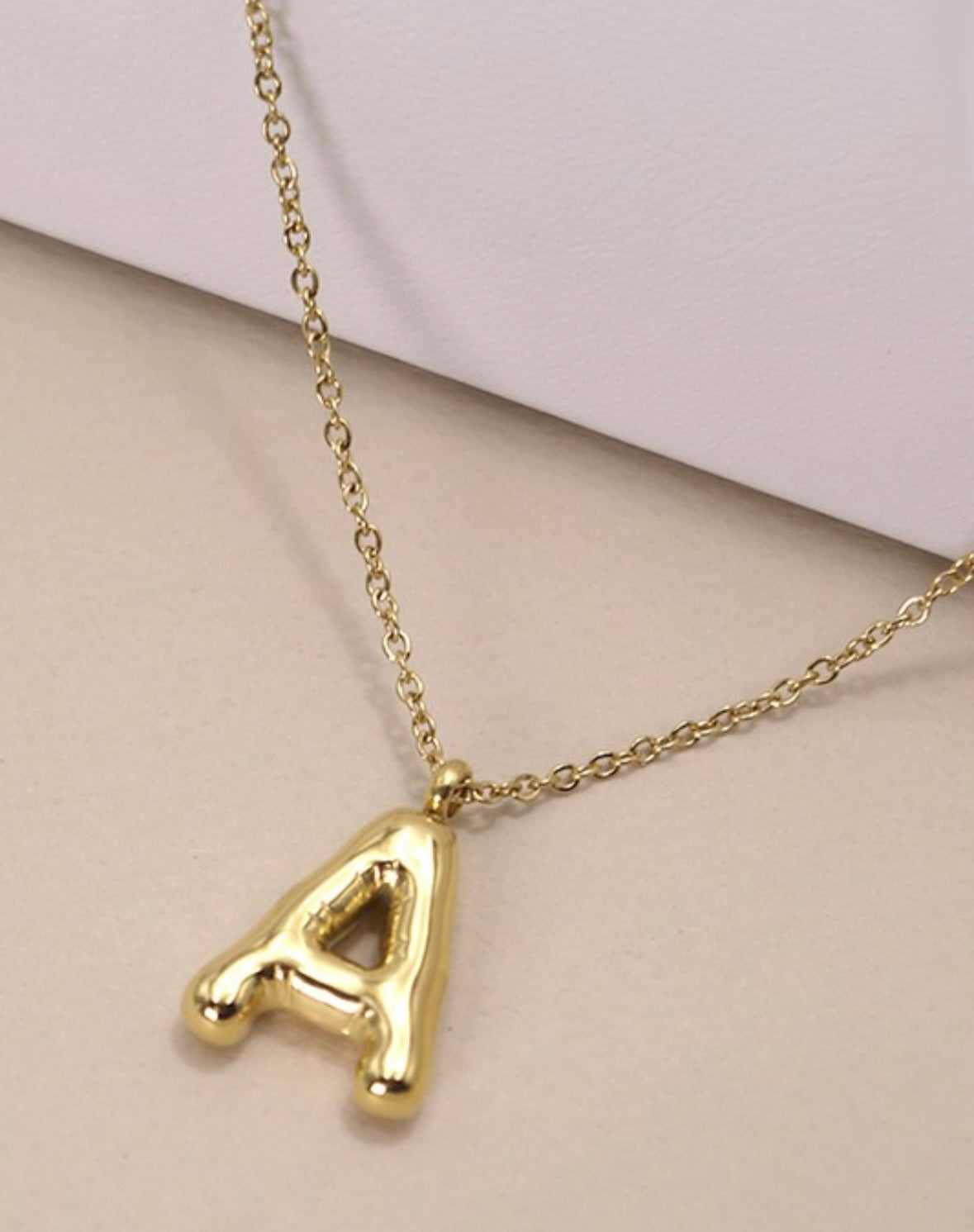 Initial Bold Necklace